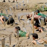 Crossing mud hole