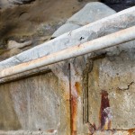 Staircase Weathered by the Sea