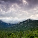 Lily Rock in clouds