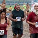 Santa and his helpers.