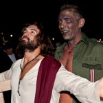Get off the cross, we need the wood!