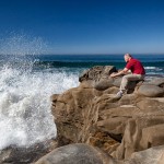 Dan riding the Lobster Rock Dan riding the Lobster Rock