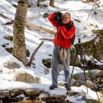 Dan poses for L.L. Bean